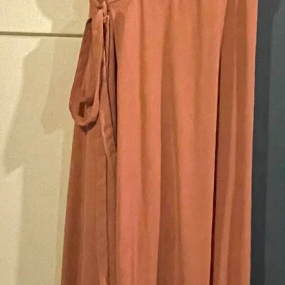 SHOW ME YOUR MUMU 'Sophie' Wrap Dress in Rustic Mauve Small - Picture 5 of 5